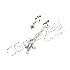 画像1: プロジェクトセカイ カラフルステージ！ feat. 初音ミク　星乃一歌　耳飾り　胸に秘めた誓い　コスプレ道具　コスプレ衣装 (1)