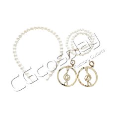 画像2: プロジェクトセカイ カラフルステージ！ feat. 初音ミク　巡音ルカ　耳飾り+カチューシャ+ネックレス　4thアニバーサリー感謝祭　コスプレ道具　コスプレ衣装 (2)