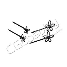 画像2: VOCALOID(ボーカロイド)　鏡音リン　耳飾り　コスプレ道具　コスプレ衣装 (2)