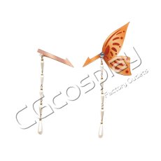 画像1: バーチャルYouTuber　VTuber　ぽむ・れいんぱふ(Pomu Rainpuff)　髪飾り　通常　コスプレ道具　コスプレ衣装 (1)