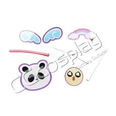 画像1: バーチャルYouTuber　VTuber　卯月コウ　髪飾り　ファッションドリーマー　コスプレ道具　コスプレ衣装 (1)