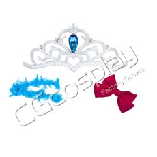 画像1: ウマ娘プリティーダービー　ダイワスカーレット　髪飾り　コスプレ道具　コスプレ衣装 (1)