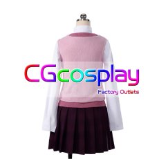 画像1: ニューダンガンロンパV3 みんなのコロシアイ新学期　赤松楓　コスプレ衣装 (1)