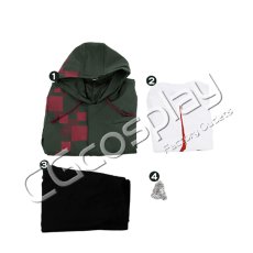 画像3: スーパーダンガンロンパ2 さよなら絶望学園　狛枝凪斗　コスプレ衣装 (3)