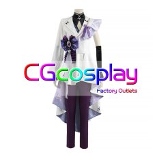 画像1: NU: カーニバル 玖夜 エターナル☆アメジストナイト コスプレ衣装 (1)