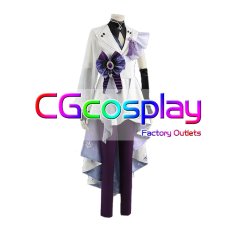 画像2: NU: カーニバル 玖夜 エターナル☆アメジストナイト コスプレ衣装 (2)