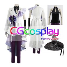 画像6: NU: カーニバル 玖夜 エターナル☆アメジストナイト コスプレ衣装 (6)