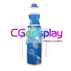 画像3: ラブライブ! School idol project 園田海未 チャイナドレス コスプレ衣装 (3)