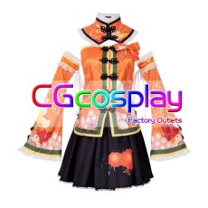 画像1: ラブライブ! School idol project 高坂穂乃果 チャイナドレス コスプレ衣装 (1)