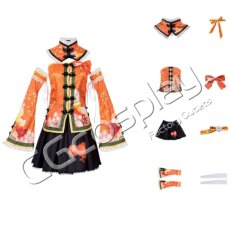 画像4: ラブライブ! School idol project 高坂穂乃果 チャイナドレス コスプレ衣装 (4)