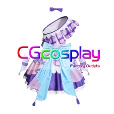 画像2: キミとアイドルプリキュア♪ 紫雨こころ(キュアキュンキュン) コスプレ衣装 (2)