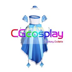 画像3: キミとアイドルプリキュア♪ 蒼風なな(キュアウインク) コスプレ衣装 (3)