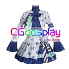 画像1: プロジェクトセカイ カラフルステージ! feat. 初音ミク 桐谷遥 トゥインクル・クローバー 3周年記念 MORE MORE JUMP! コスプレ衣装 (1)