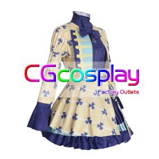 画像2: プロジェクトセカイ カラフルステージ! feat. 初音ミク 花里みのり トゥインクル・クローバー 3周年記念 MORE MORE JUMP! コスプレ衣装 (2)