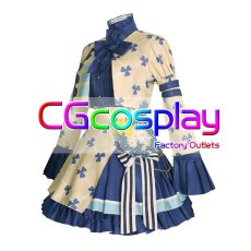 画像3: プロジェクトセカイ カラフルステージ! feat. 初音ミク 花里みのり トゥインクル・クローバー 3周年記念 MORE MORE JUMP! コスプレ衣装 (3)