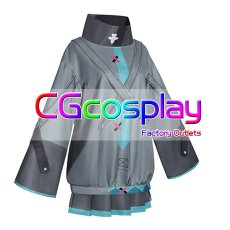 画像2: プロジェクトセカイ カラフルステージ! feat. 初音ミク 初音ミク 劇場版プロセカ 壊れたセカイと歌えないミク コスプレ衣装 (2)