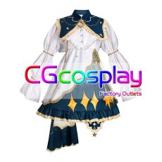 画像1: プロジェクトセカイ カラフルステージ! feat. 初音ミク 鏡音リン 煌めきのワルツ コスプレ衣装 (1)