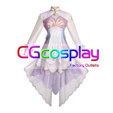 画像1: プロジェクトセカイ カラフルステージ! feat. 初音ミク 巡音ルカ 海に想いを馳せて マーメイド・ウォータードレス コスプレ衣装 (1)