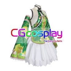 画像2: ラブライブ! School idol project 小泉花陽 チャイナドレス コスプレ衣装 (2)