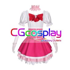 画像1: 魔法つかいプリキュア 朝日奈みらい(キュアミラクル) ダイヤ コスプレ衣装 (1)