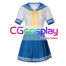 画像1: らき☆すた　泉こなた　制服(夏服)　コスプレ衣装 (1)