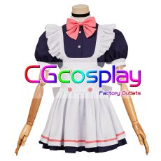 画像1: ダンダダン　綾瀬桃　メイド服　コスプレ衣装 (1)