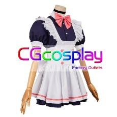 画像2: ダンダダン　綾瀬桃　メイド服　コスプレ衣装 (2)