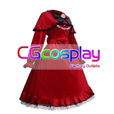 画像2: ローゼンメイデン　真紅　ドレス(標準)　コスプレ衣装 (2)