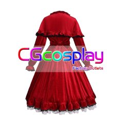 画像4: ローゼンメイデン　真紅　ドレス(標準)　コスプレ衣装 (4)
