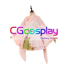 画像2: ラブライブ！サンシャイン!!　国木田花丸　桜和装　コスプレ衣装 (2)