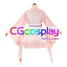 画像4: ラブライブ！サンシャイン!!　国木田花丸　桜和装　コスプレ衣装 (4)