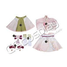 画像5: ラブライブ！サンシャイン!!　国木田花丸　桜和装　コスプレ衣装 (5)