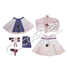 画像5: ラブライブ！サンシャイン!!　津島善子　桜和装　コスプレ衣装 (5)