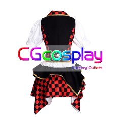 画像4: アイカツ!　藤堂ユリカ　ブロックチェック　コスプレ衣装 (4)