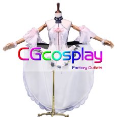 画像1: ブルーアーカイブ　下江コハル　純白誓約　コスプレ衣装 (1)