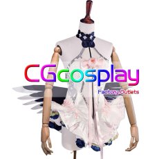 画像2: ブルーアーカイブ　下江コハル　純白誓約　コスプレ衣装 (2)