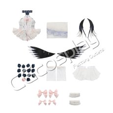 画像4: ブルーアーカイブ　下江コハル　純白誓約　コスプレ衣装 (4)