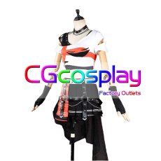 画像2: ラブライブ! School idol project　高坂穂乃果　ロック編　コスプレ衣装 (2)