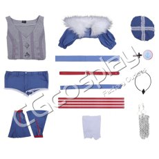 画像4: 新世紀エヴァンゲリオン　綾波レイ　ロックバンド　コスプレ衣装 (4)