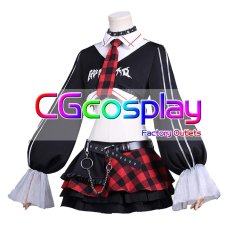 画像2: 新世紀エヴァンゲリオン　惣流・アスカ・ラングレー　ロックバンド　コスプレ衣装 (2)