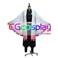 画像1: 鬼滅の刃　胡蝶しのぶ　コスプレ衣装 (1)