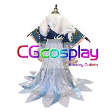 画像2: 本格幻想RPG 陰陽師　聆海金魚姫　桜染海晴　コスプレ衣装 (2)