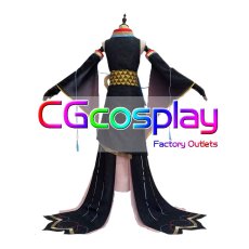 画像3: VOCALOID　巡音ルカ　夢を巡る音　陰陽師コラボ　コスプレ衣装 (3)