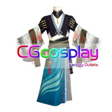 画像1: 本格幻想RPG 陰陽師　神酒星熊童子　コスプレ衣装 (1)