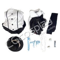 画像3: 新世紀エヴァンゲリオン　綾波レイ　ゴスロリ　コスプレ衣装 (3)