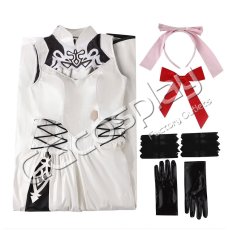 画像3: ファイナルファンタジーXIV　ヨルハ五一式軍装　スノウホワイト　ニーアコラボ　コスプレ衣装 (3)