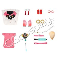 画像4: ゼンレスゾーンゼロ　アリス・タイムフィールド　タイム香る海辺　コスプレ衣装 (4)