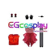 画像4: 新世紀エヴァンゲリオン　式波・アスカ・ラングレー　孤海の楽章　コスプレ衣装 (4)