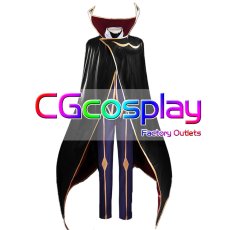 画像1: コードギアス 反逆のルルーシュ　ルルーシュ・ランペルージ　ゼロ/R2　コスプレ衣装 (1)