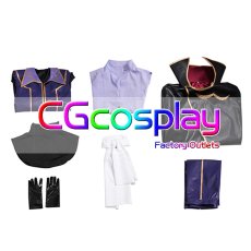 画像5: コードギアス 反逆のルルーシュ　ルルーシュ・ランペルージ　ゼロ/R2　コスプレ衣装 (5)